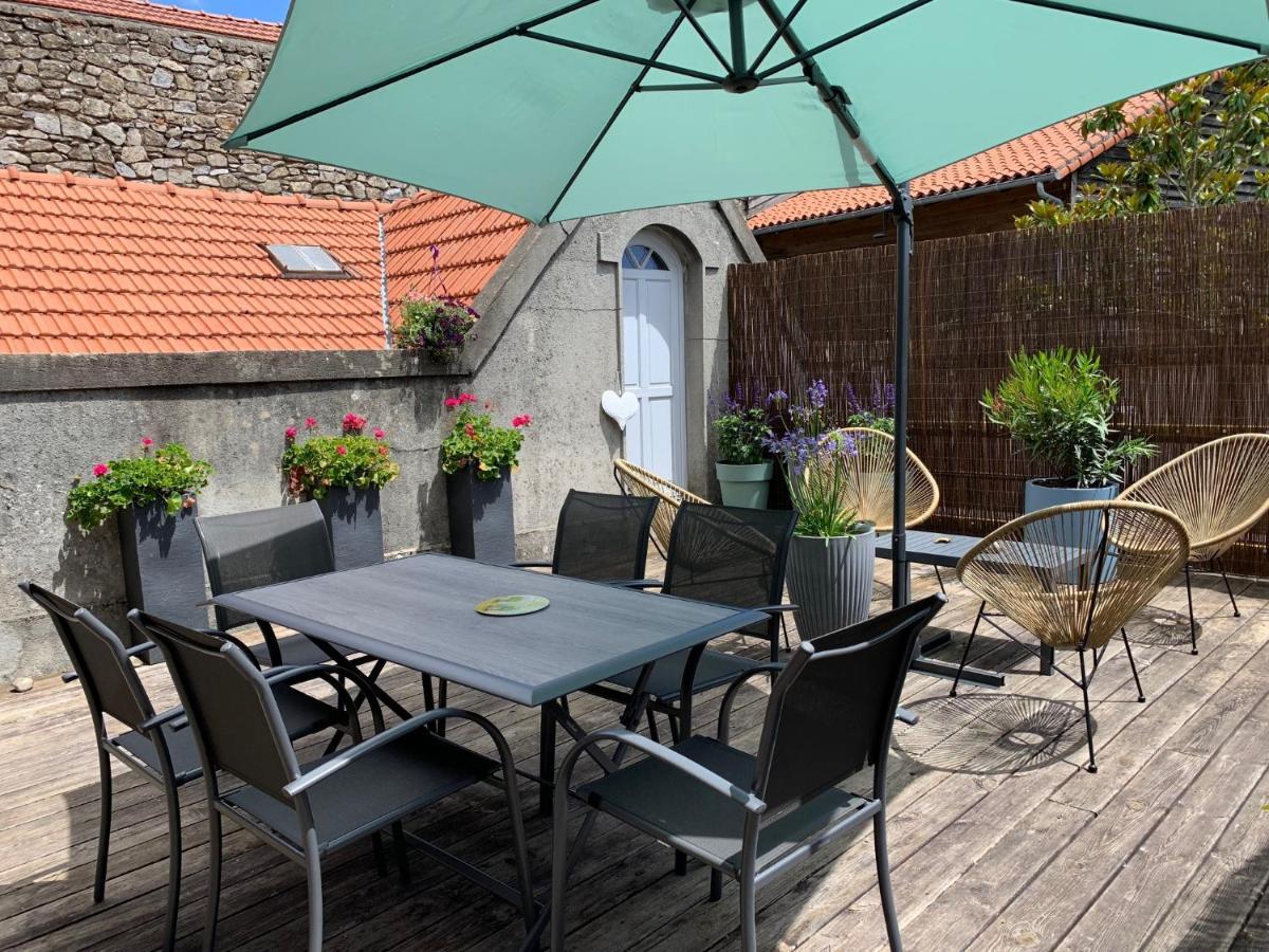 La Terrasse De Compostelle T3 Chic, Charme, Cosy Apartment Saint-Léonard-de-Noblat Exterior photo